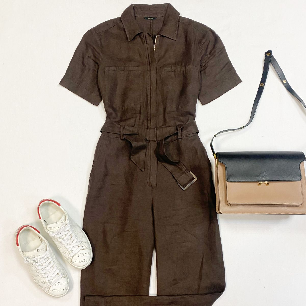 Комбинезон/лён/ размер Massimo Dutti размер M цена 3 077 рубКеды Stella McCartney размер 38 цена 23 078 рубСумка Marni