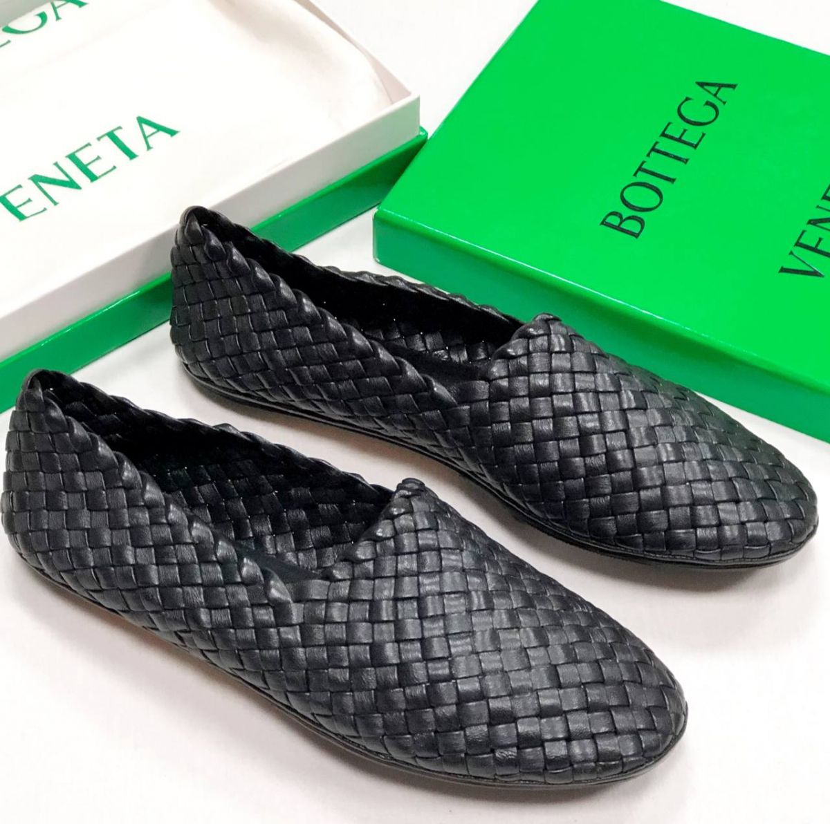 Лоферы Bottega Veneta размер 37 цена 26 614 руб