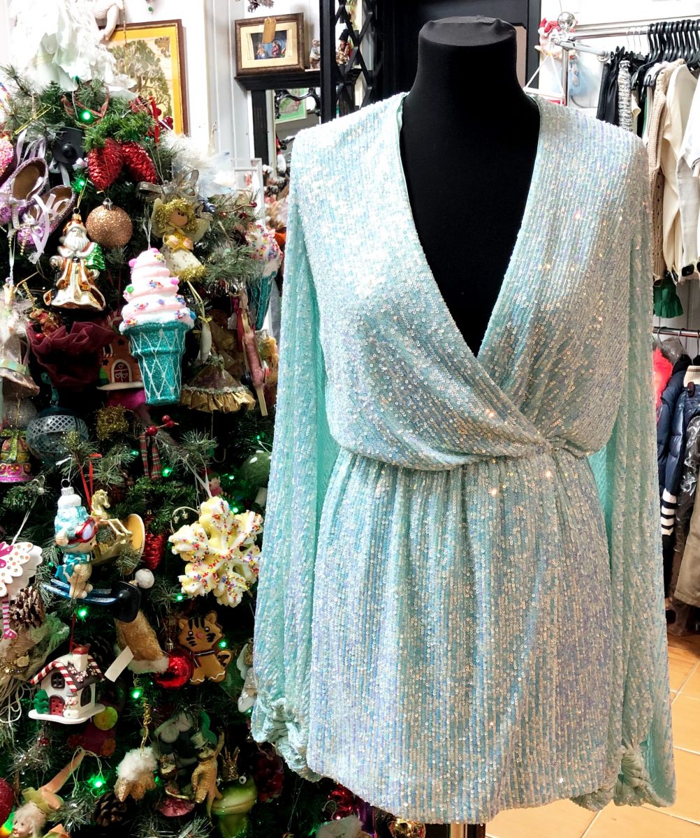 Платье/ пайетки/ Yana Raskovalova размер M/L цена 15 655 руб
