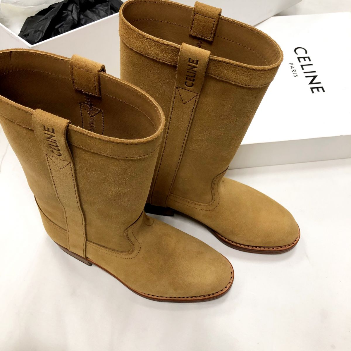 Сапоги CELINE размер 40 цена 78 275 руб /новые/ в коробке/ 