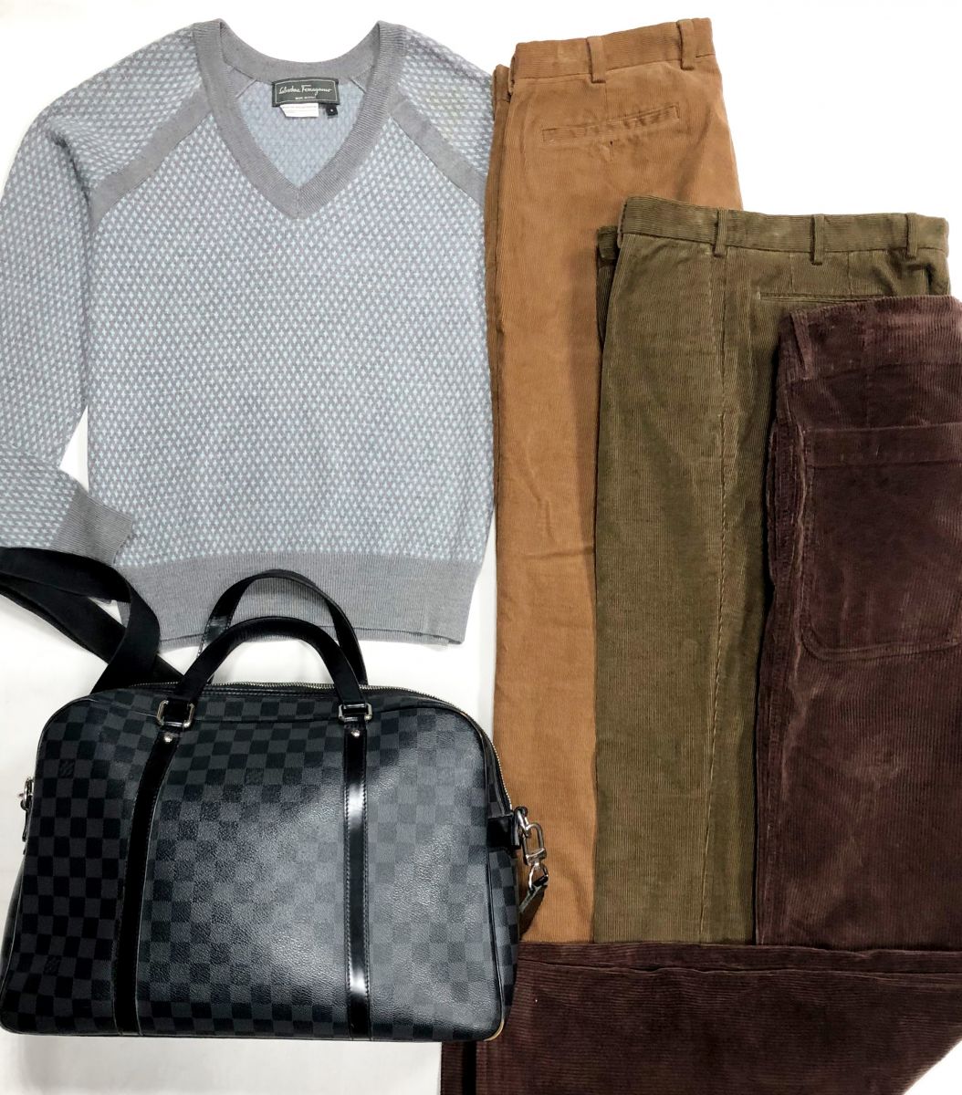 mechtamen Кофта Salvatore Ferragamo размер S цена 7 693 руб
Брюки /вельвет/ Brooks Brothers/ Ralph Lauren/ Ferre размер 32/34 цена по 7 693 руб
Сумка Louis Vuitton