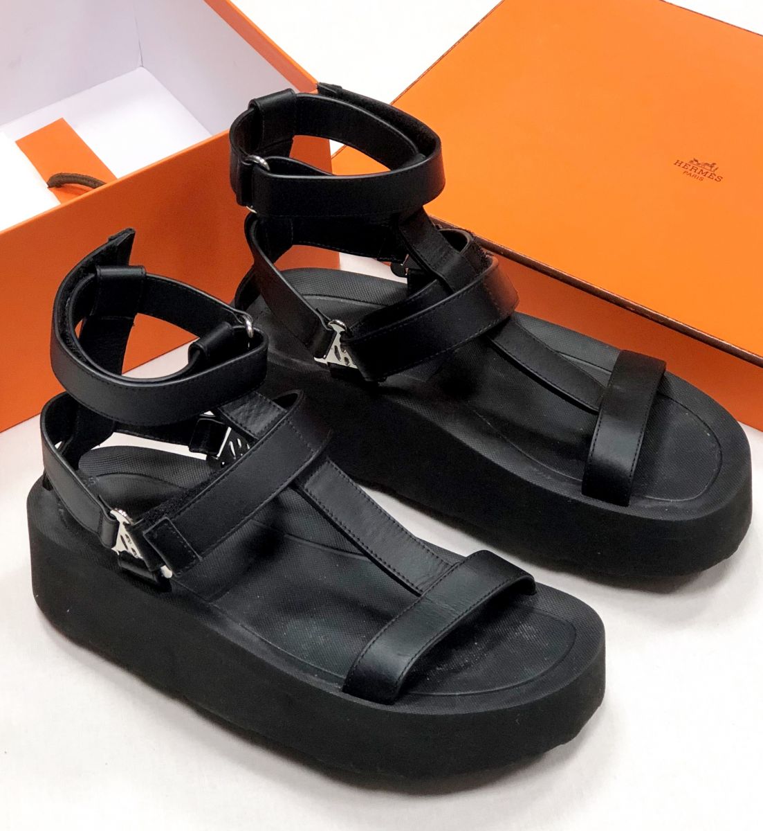 Босоножки Hermes размер 36 цена 46 965 руб