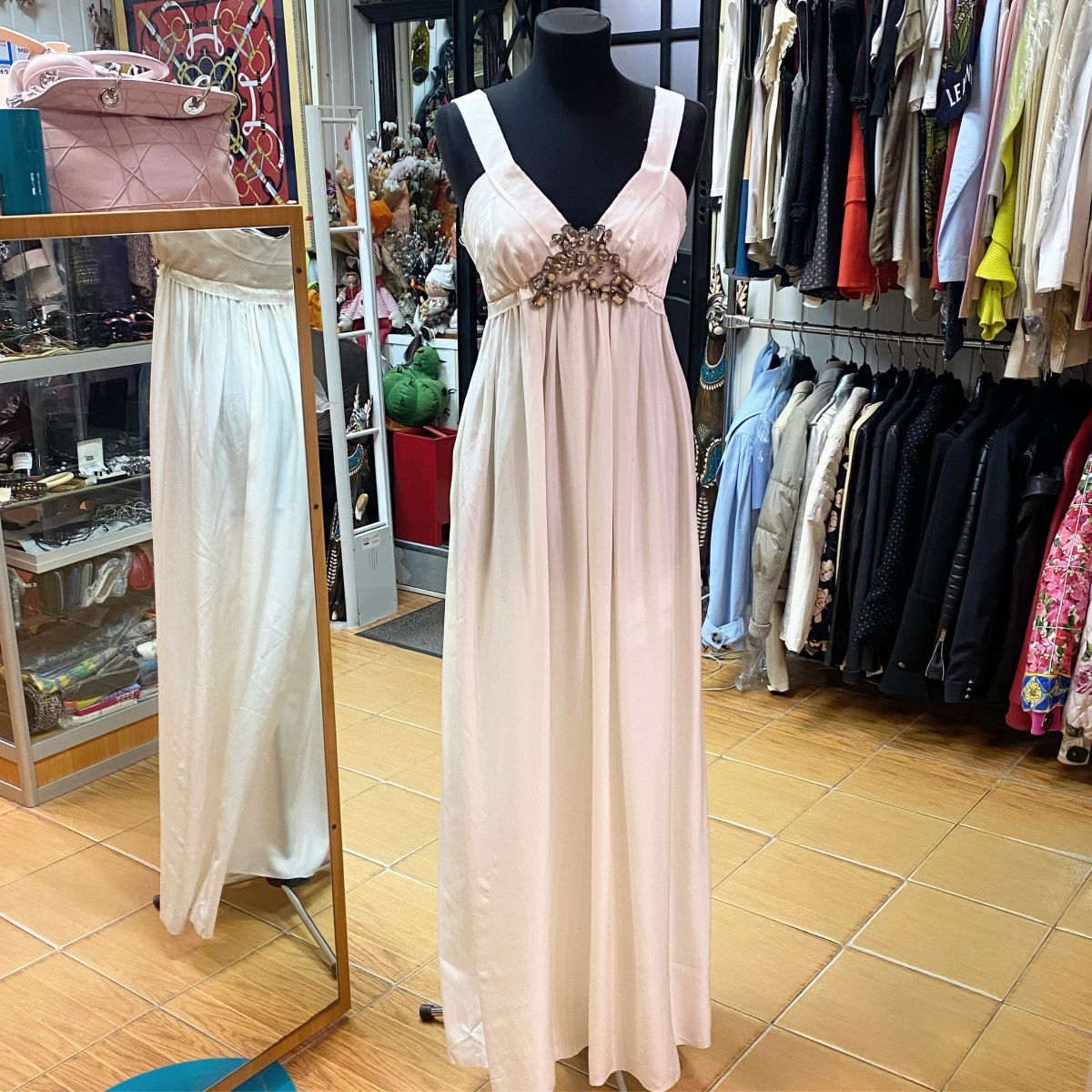Платье/камни/ Lanvin размер 38 цена 10 770 руб 
