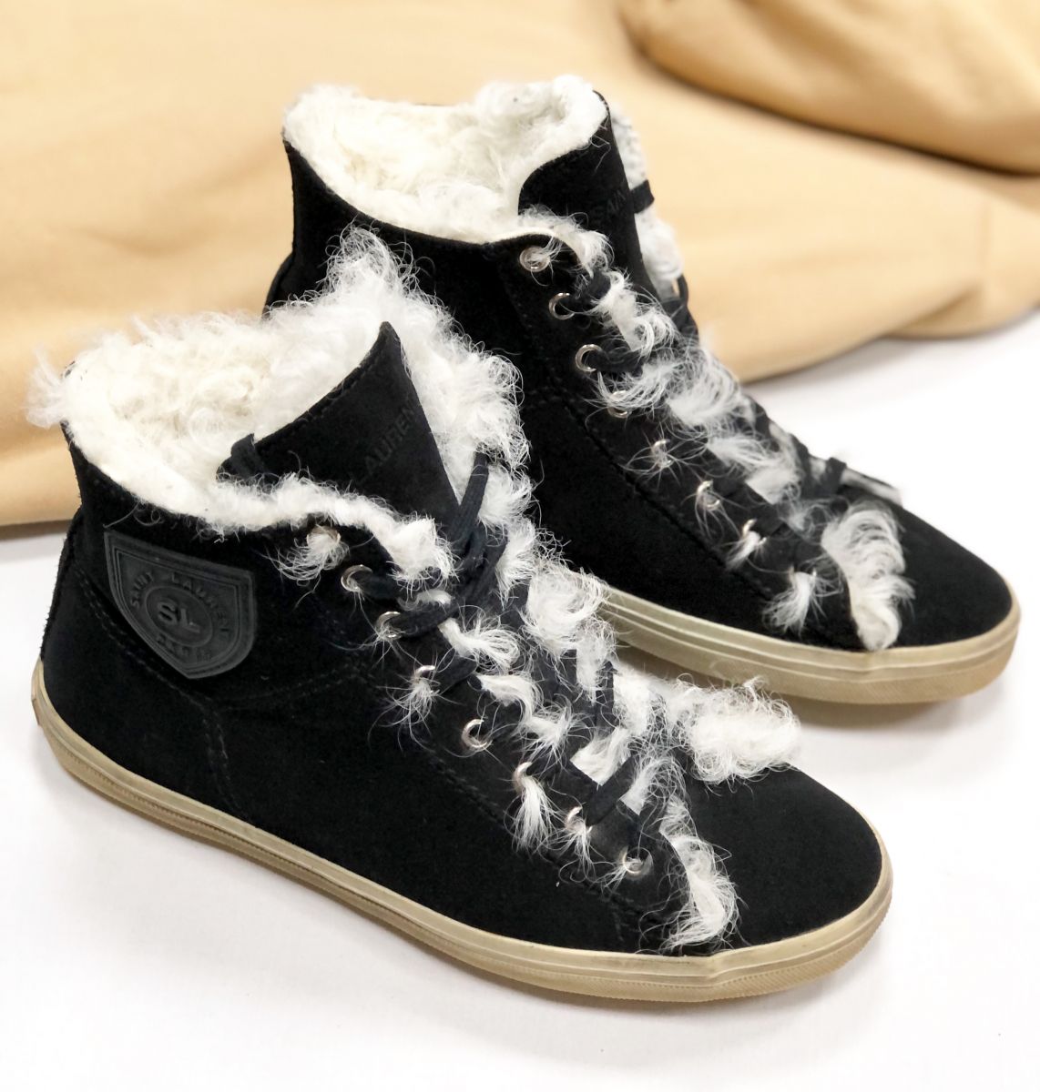 Кеды Saint Laurent размер 39 цена 23 078 руб