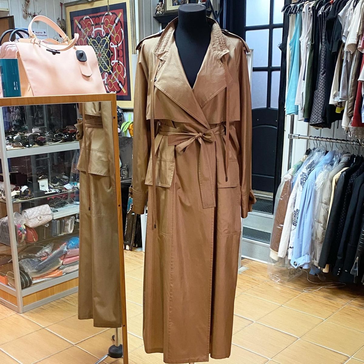 Плащ Bottega Veneta размер 42 цена 76 925 руб 