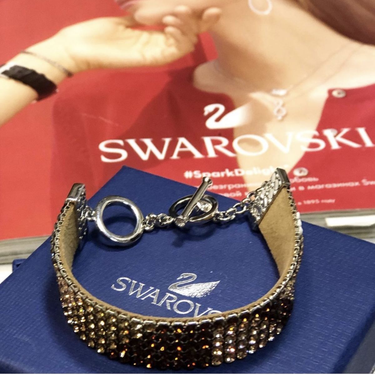 Браслет Swarovski цена 3 077 руб 