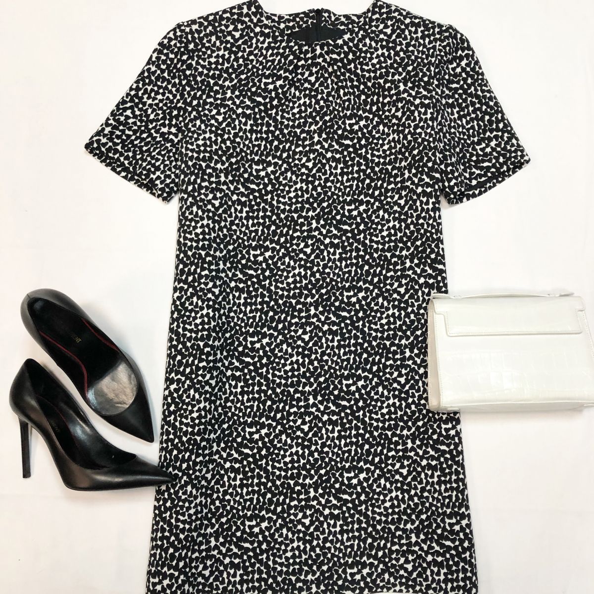 Платье SAINT LAURENT размер 36 цена 23 078 руб Клатч GIOSA