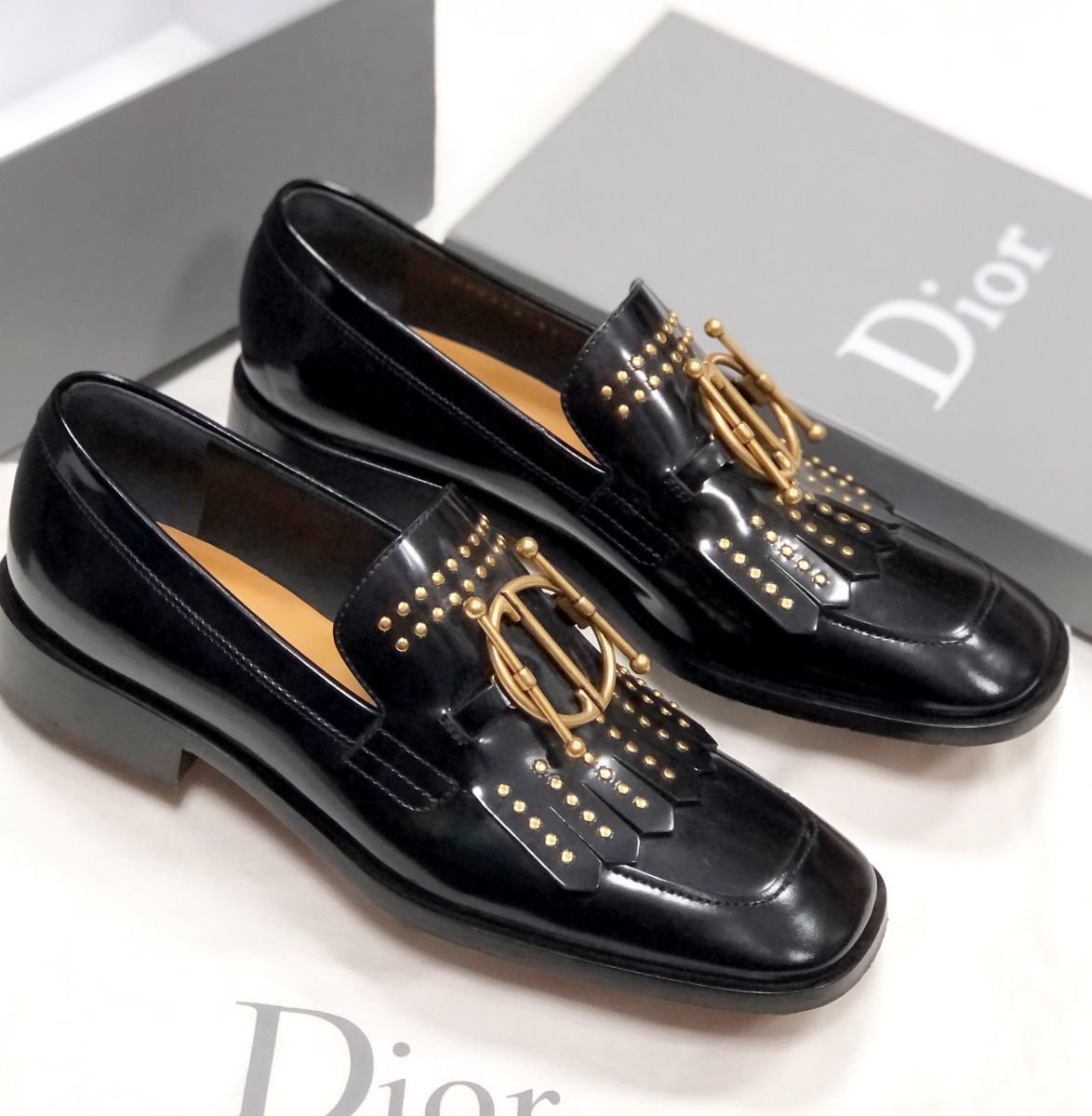 Лоферы Christian Dior размер 37 цена 31 310 руб