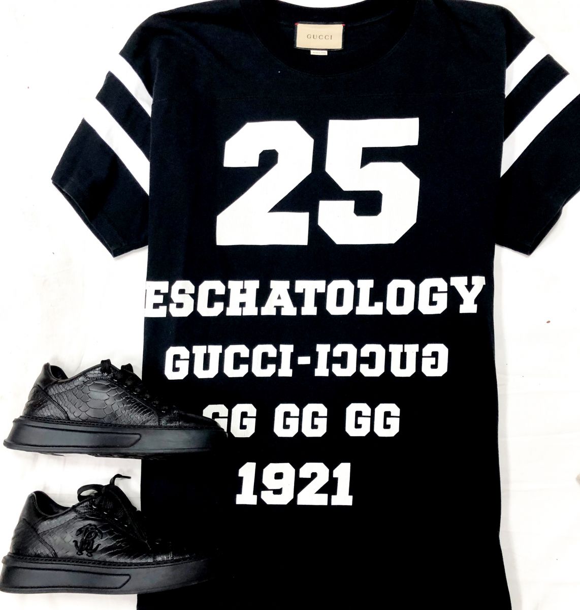 Футболка Gucci размер M цена 14 090 руб