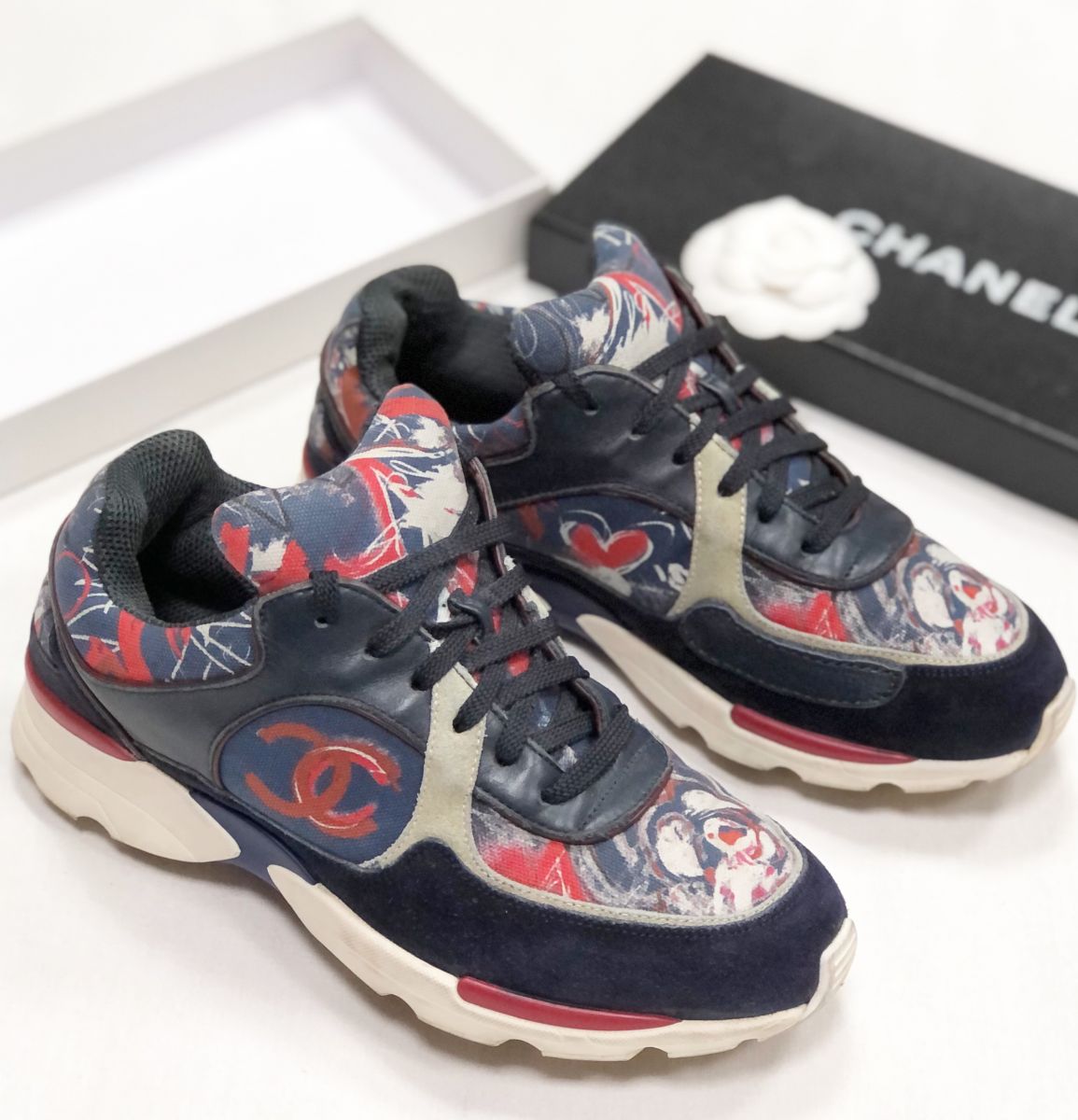 Кроссовки Chanel размер 37 цена 18 786 руб