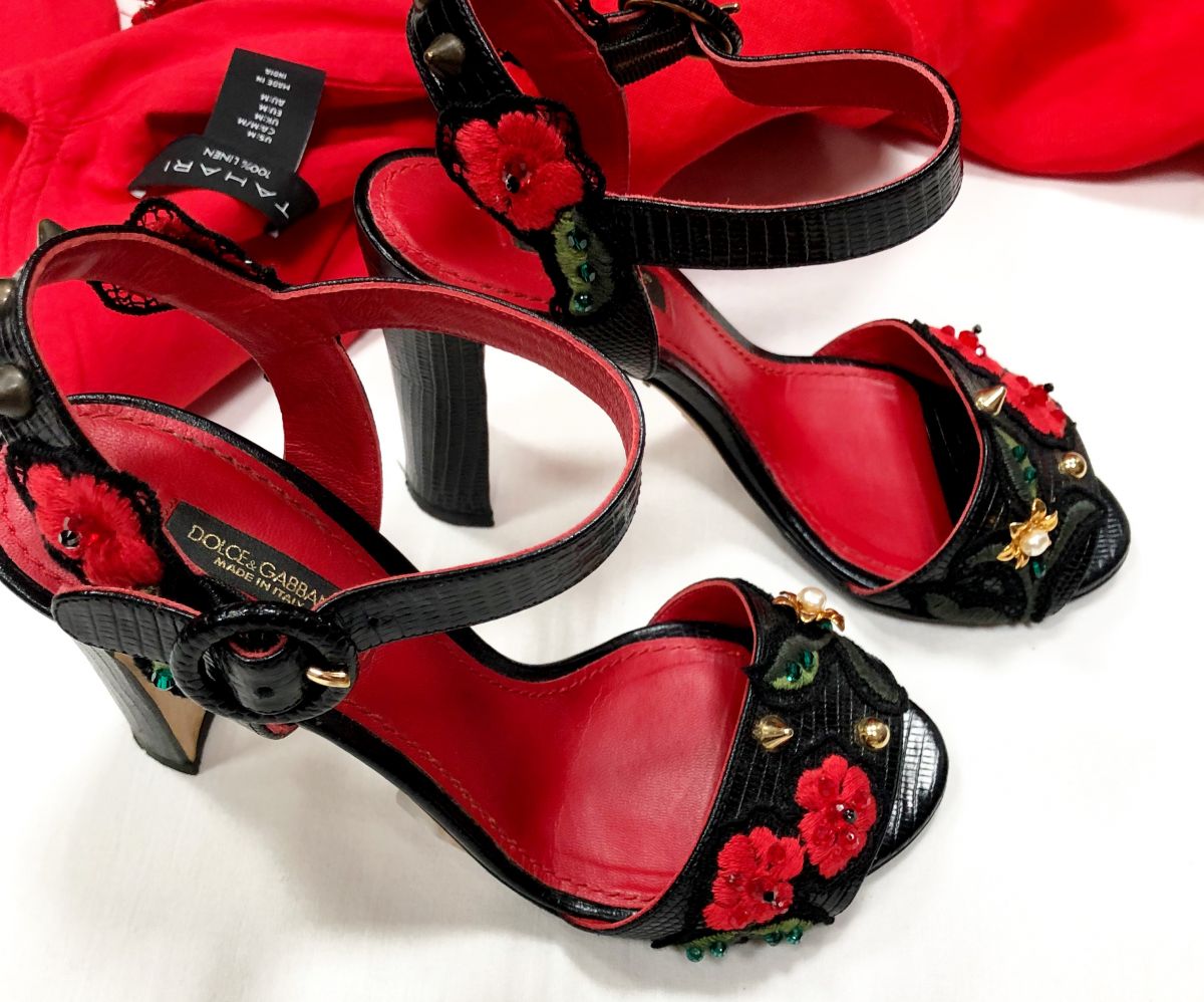 Босоножки DOLCE GABBANA размер 36 цена 9 393 руб