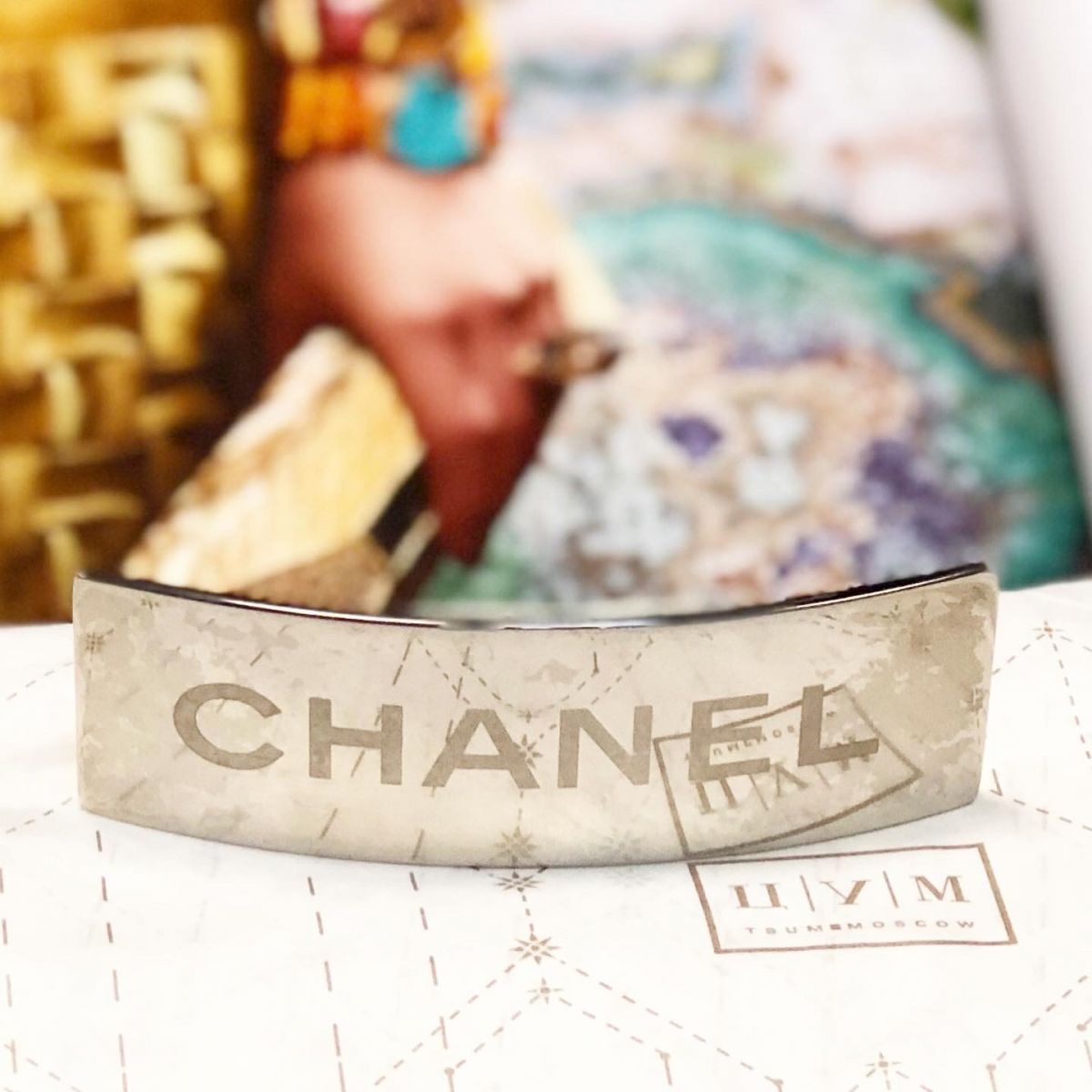 Заколка Chanel  цена 15 385 руб