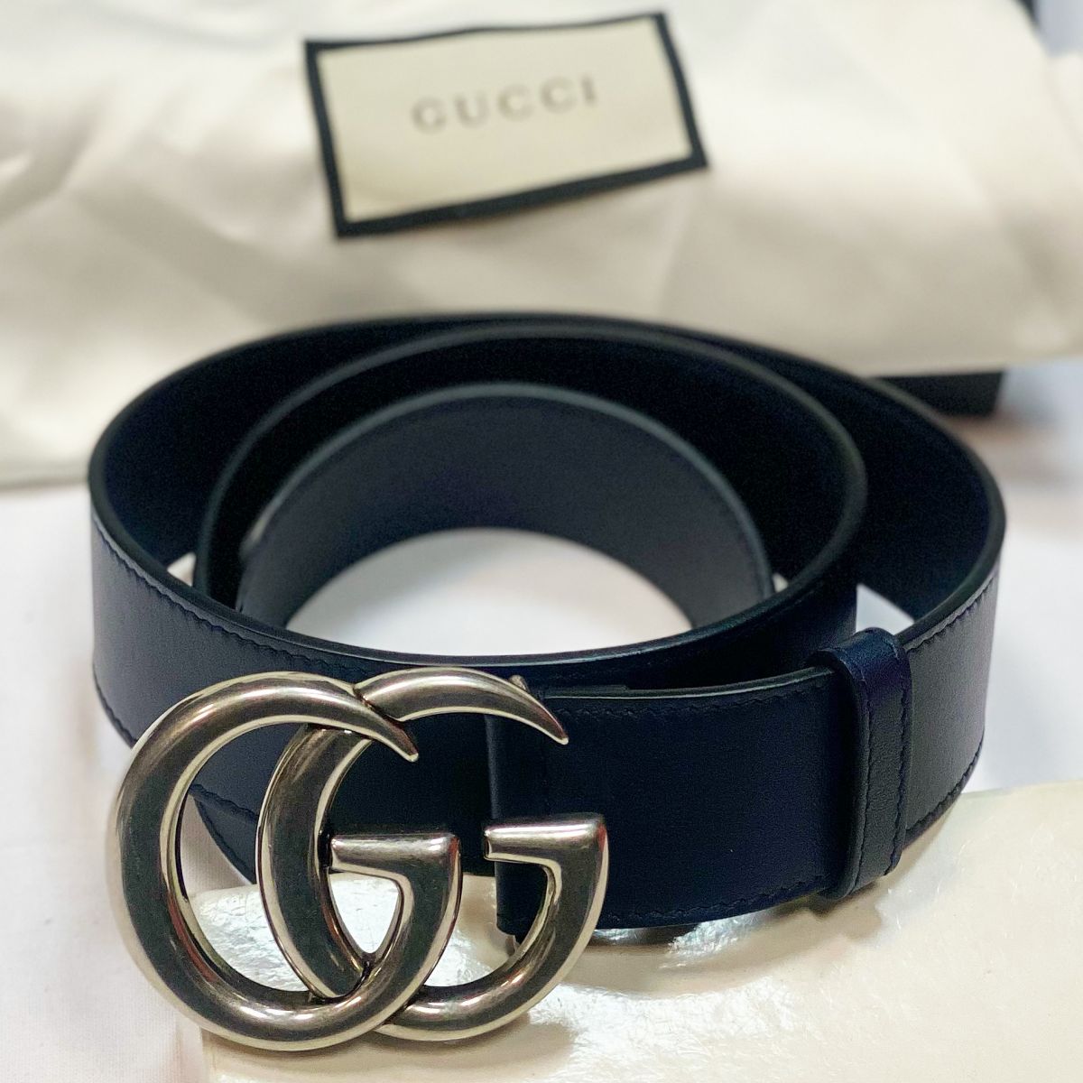 Ремень Gucci размер 85/34 цена 23 078 руб 