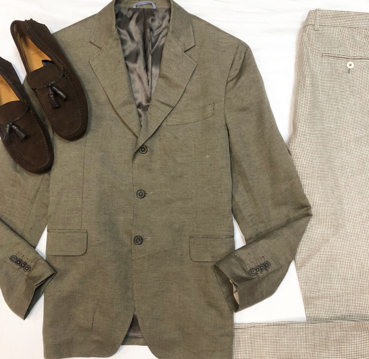 #Mechtamen
Костюм /лён/ MASSIMO DUTTI размер М цена 3 077 руб