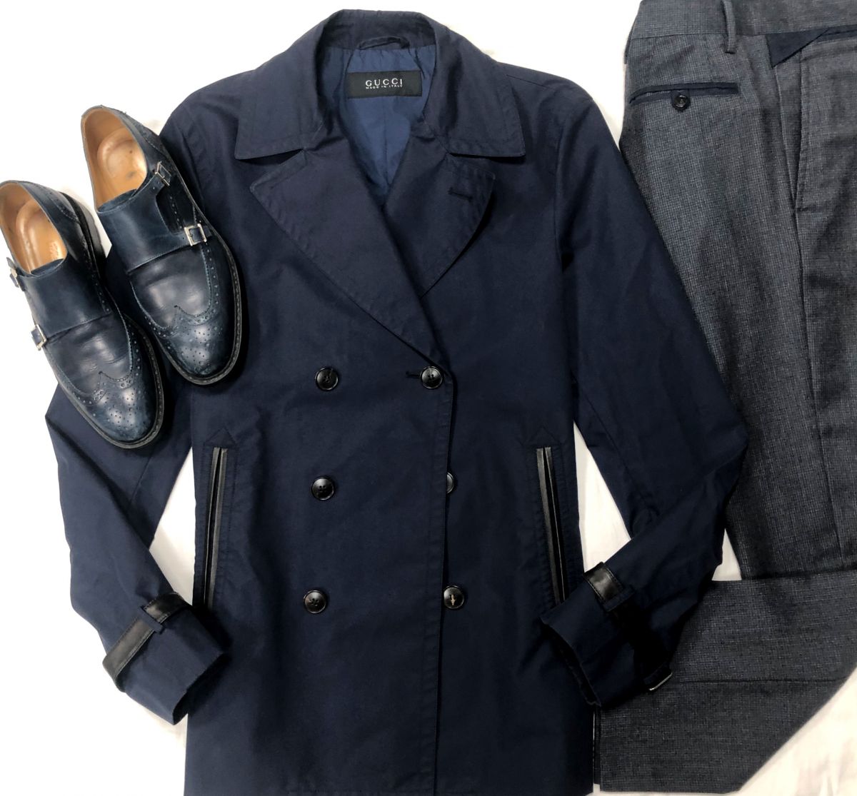 #Mechtamen 
Куртка - жакет GUCCI размер 52 цена 23 484 руб 
Брюки CORTIGIANI размер 48 цена 7 828 руб