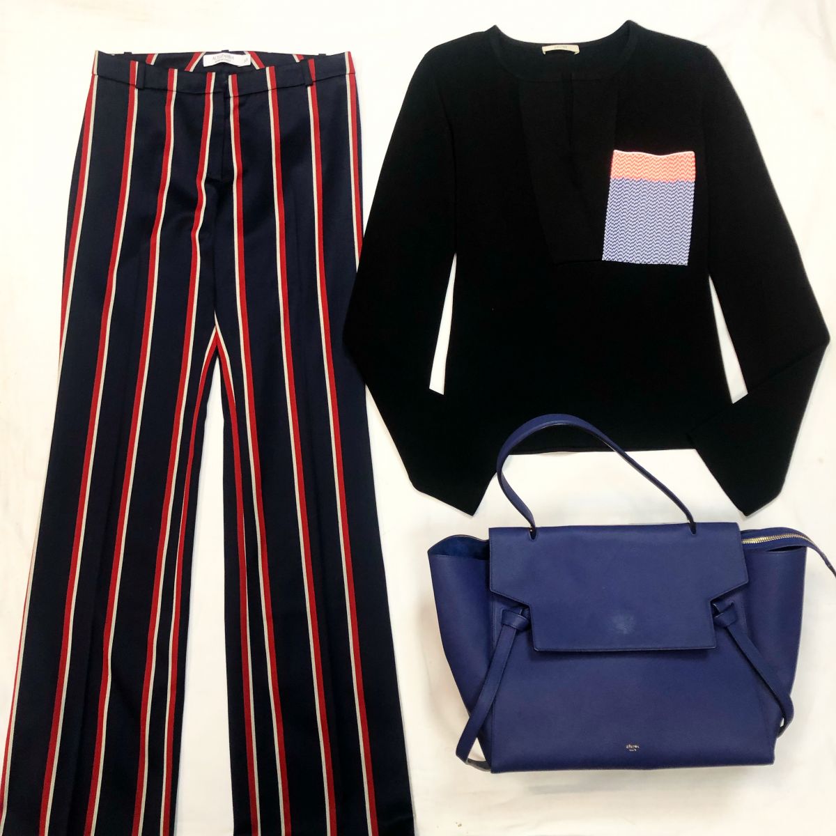 Кофта CELINE размер XS цена 10 770 руб Брюки ALTUZARRA размер 38 цена 10 770 руб Сумка Celine