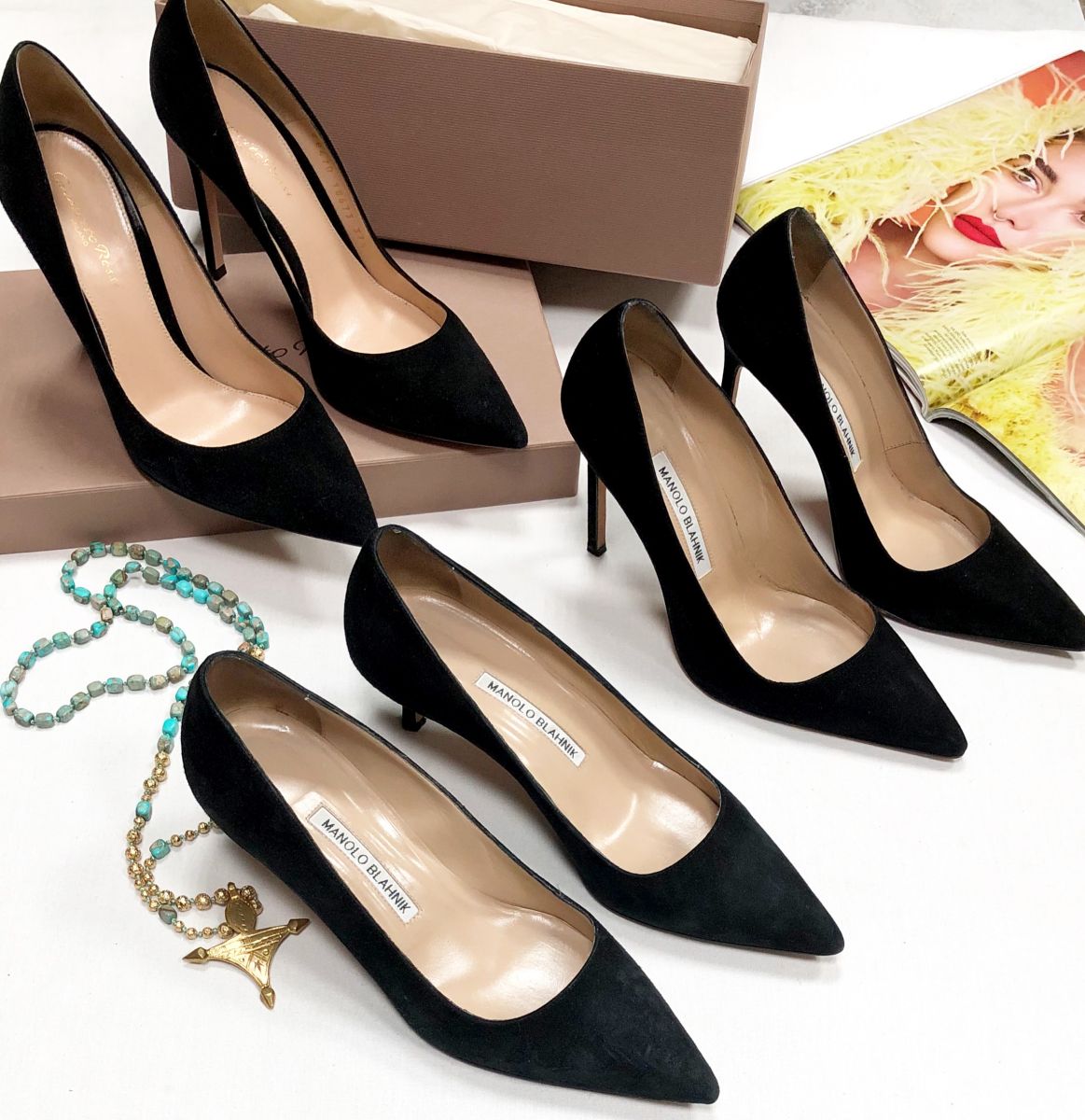 Туфли Manolo Blahnik / Gianvito Rossi размер 37.5 / 38 цена по 26 614 руб