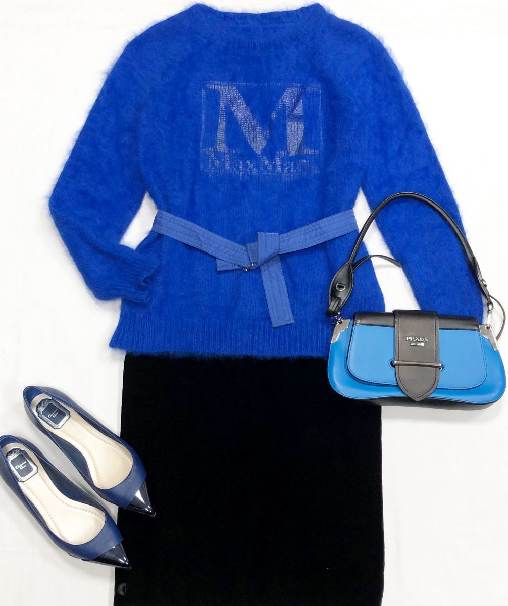 Кофта Max Mara размер 42 цена 12 524 руб
Юбка /барха/ Saint Laurent размер 34 цена 28 179 руб
Балетки Christian Dior размер 40 цена 23 483 руб
Сумка Prada