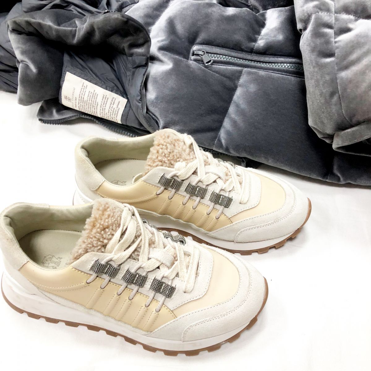 Кроссовки Brunello Cuccinelli размер 37.1/2 цена 54 793 руб /новые/ 