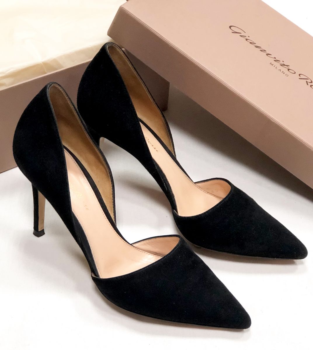 Туфли Gianvito Rossi размер 37.5 / 38 цена от 10 959 руб до 26 614 руб
