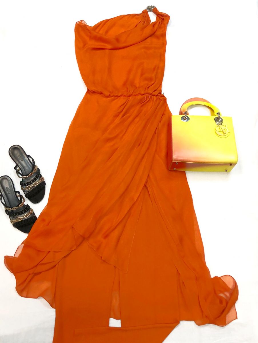 Костюм /шелк/ HERMES размер 38 цена 23 078 руб 
Сумка CHRISTIAN DIOR
