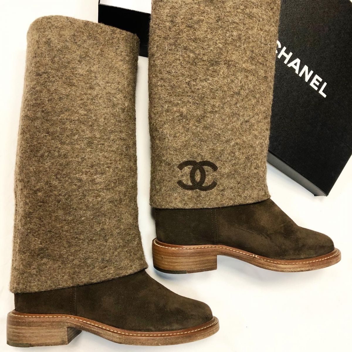 Сапоги Chanel  размер 38 цена 23 077 руб