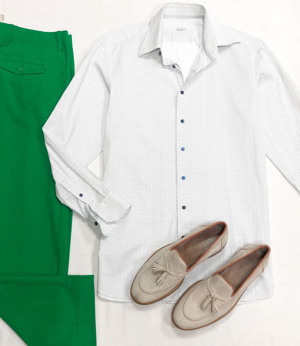 #mechtamen Рубашка Zilli размер 42/16 цена 7 828 рубБрюки American Vintage размер 44 цена 7 828 рубЛоферы Brunello Cucinelli размер 44 цена 23 483 руб