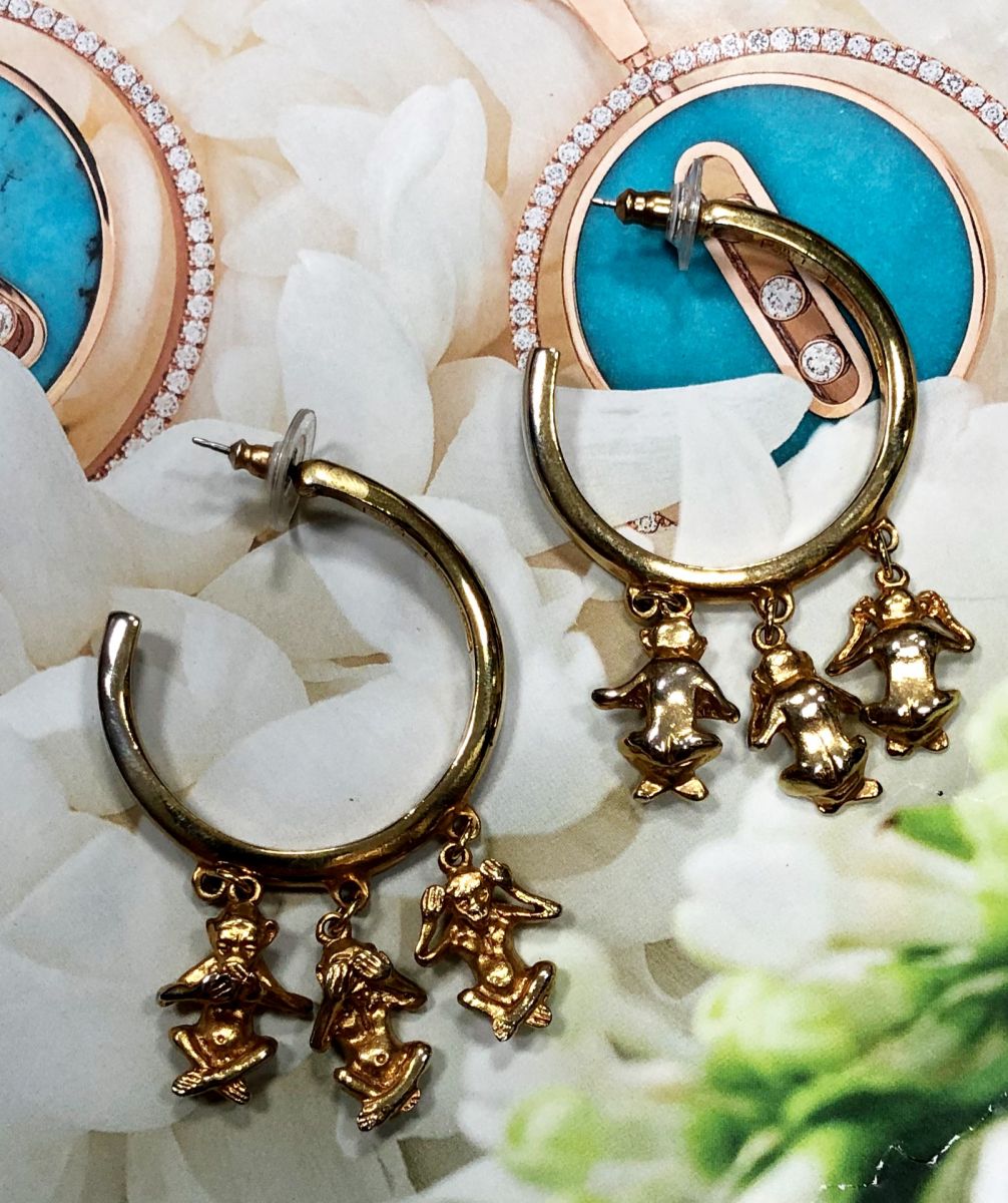 Серьги Oscar De La Renta цена 15 655 руб 