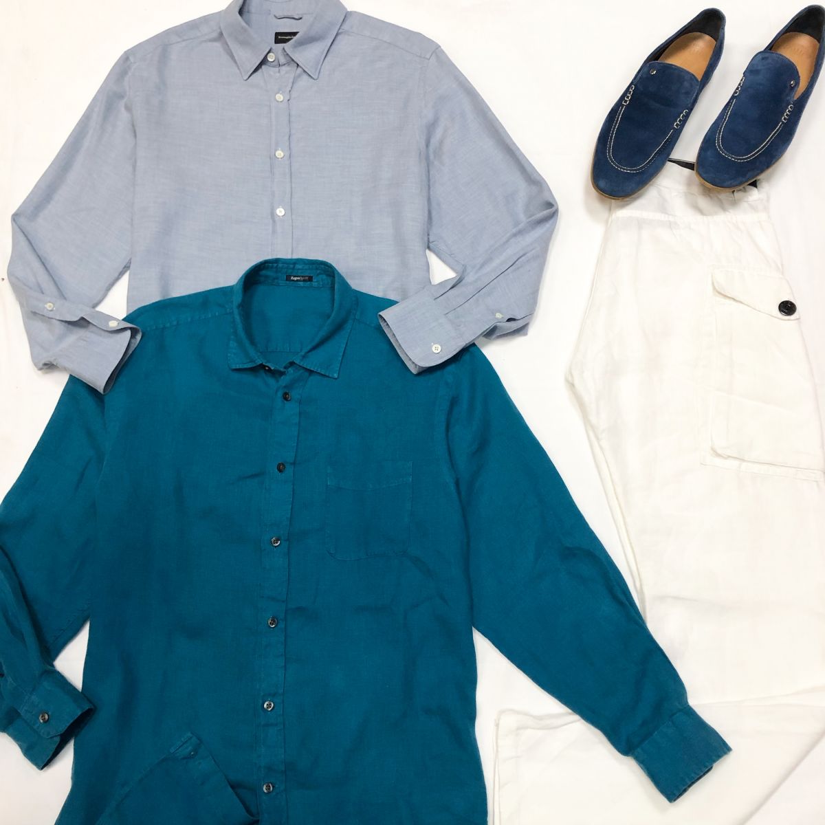 #MechtamenРубашки /лён/ Zegna Sport размер XL цена по 3 078 руб Брюки /лён/ Stone Island размер 50 цена 4 616 руб