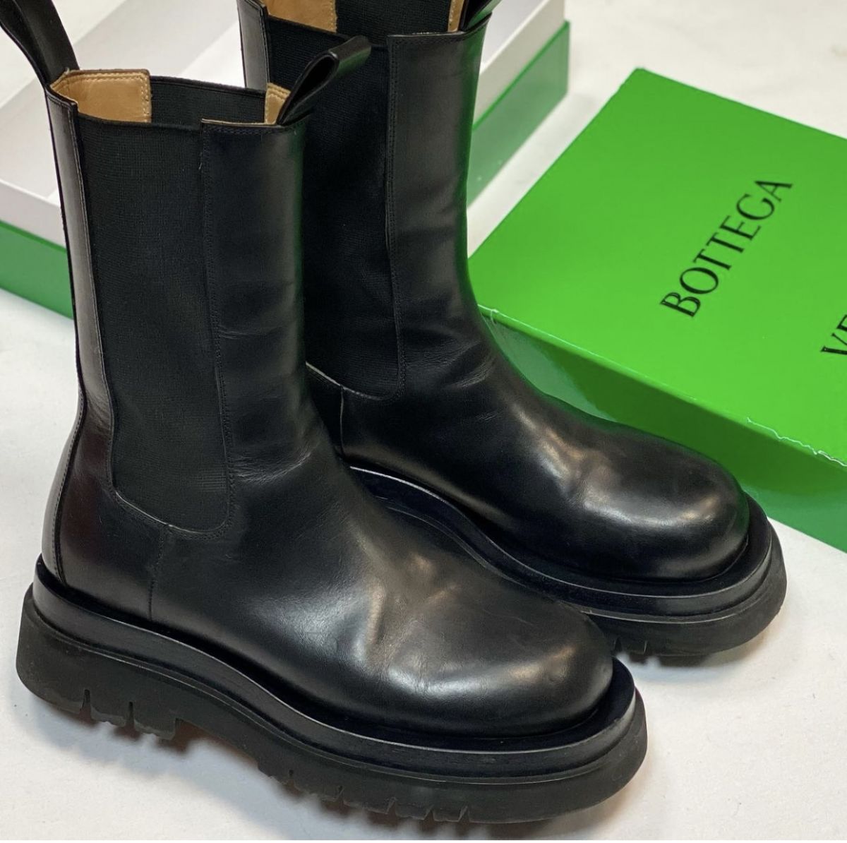 Ботинки Bottega Veneta размер 38.5 цена 23 078 руб 