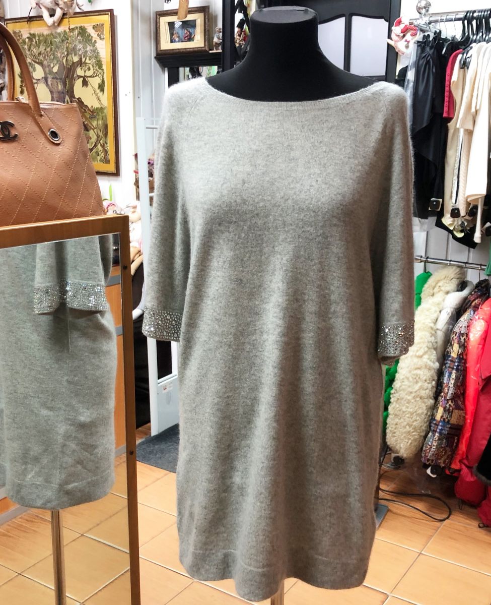 Туника/ кашемир/ камни/ William Sharp размер XS цена 10 959 руб