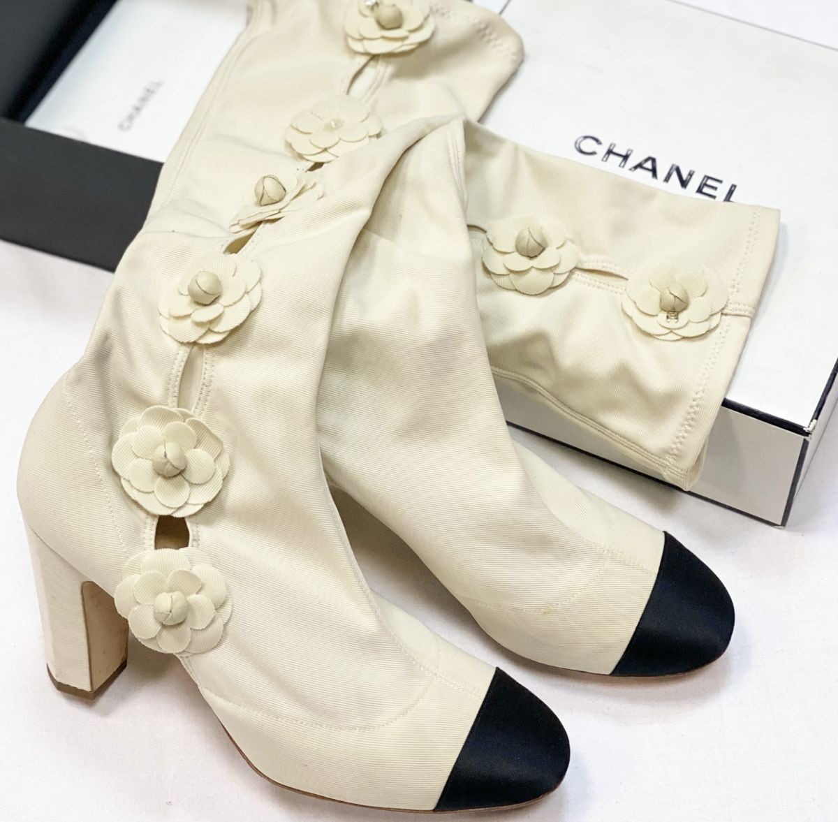 Сапоги / летние / Chanel размер 39.5 цена 23 078 руб 