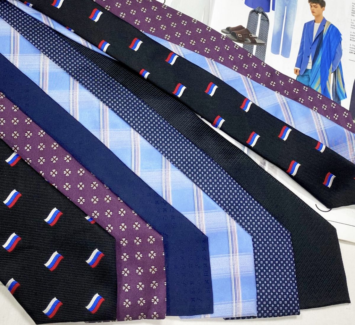 
#mechtamen Галстуки Patrick Hellmann / Louis Vuitton / цена по 4 697 руб 