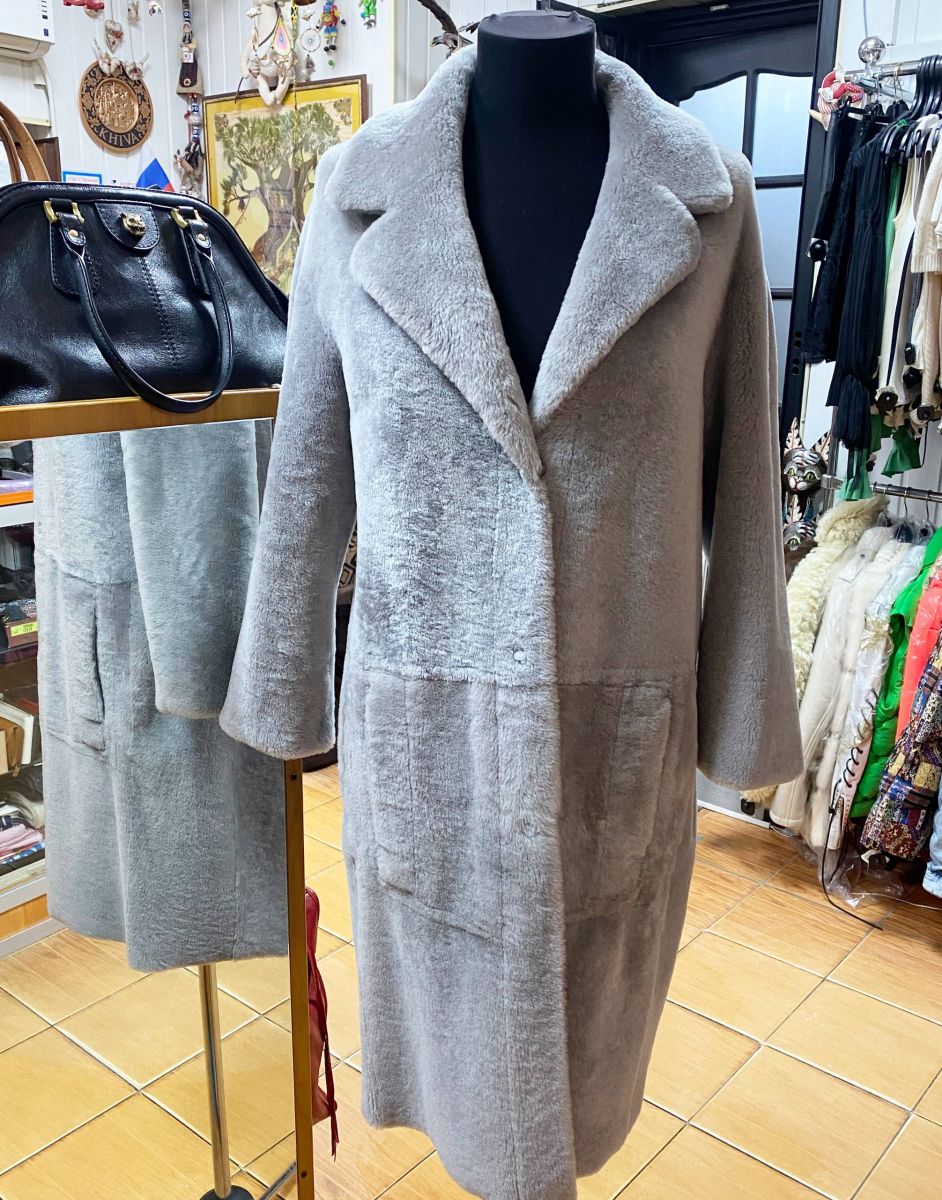 Дубленка/ двухсторонняя/ Drome размер S цена 93 930 руб