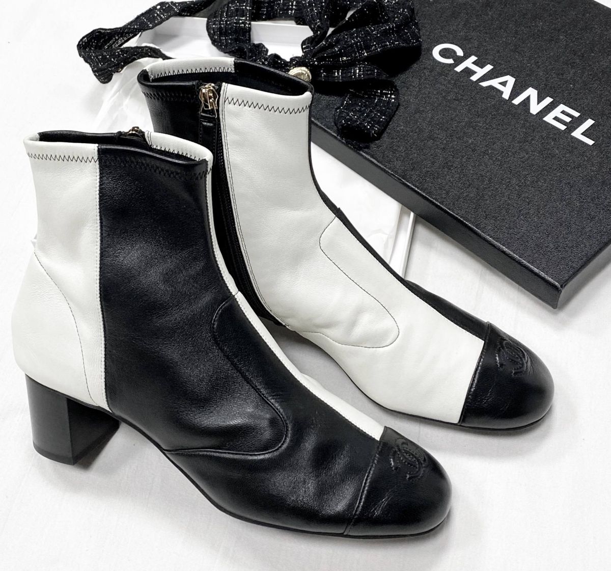 Ботильоны Chanel размер 39.5 цена 78 275 руб / новые /