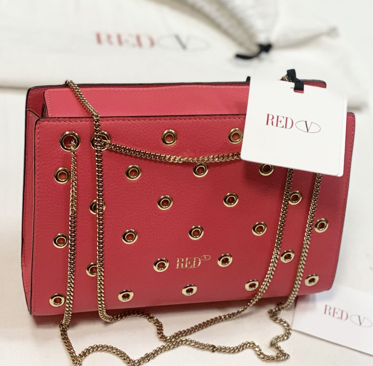 Сумка Red Valentino размер 24/16 цена 18 463 руб / новая с бирками / 
