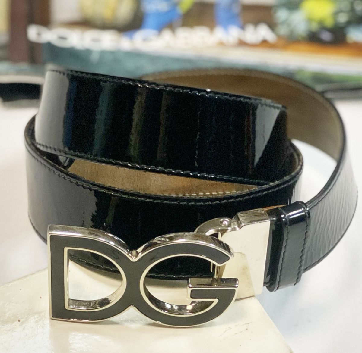 Ремень Dolce Gabbana размер 80/36 цена 2 308 руб 