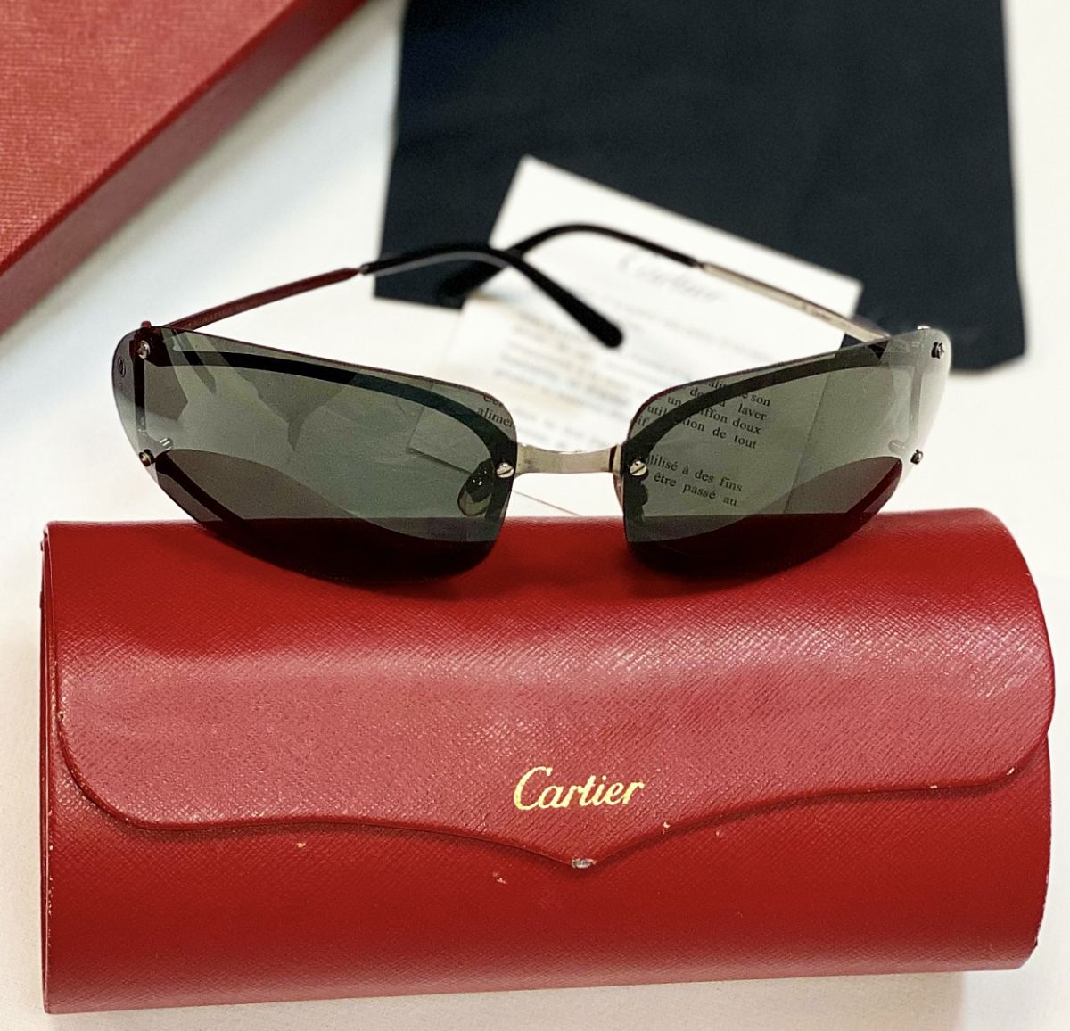 Очки Cartier цена 23 078 руб 