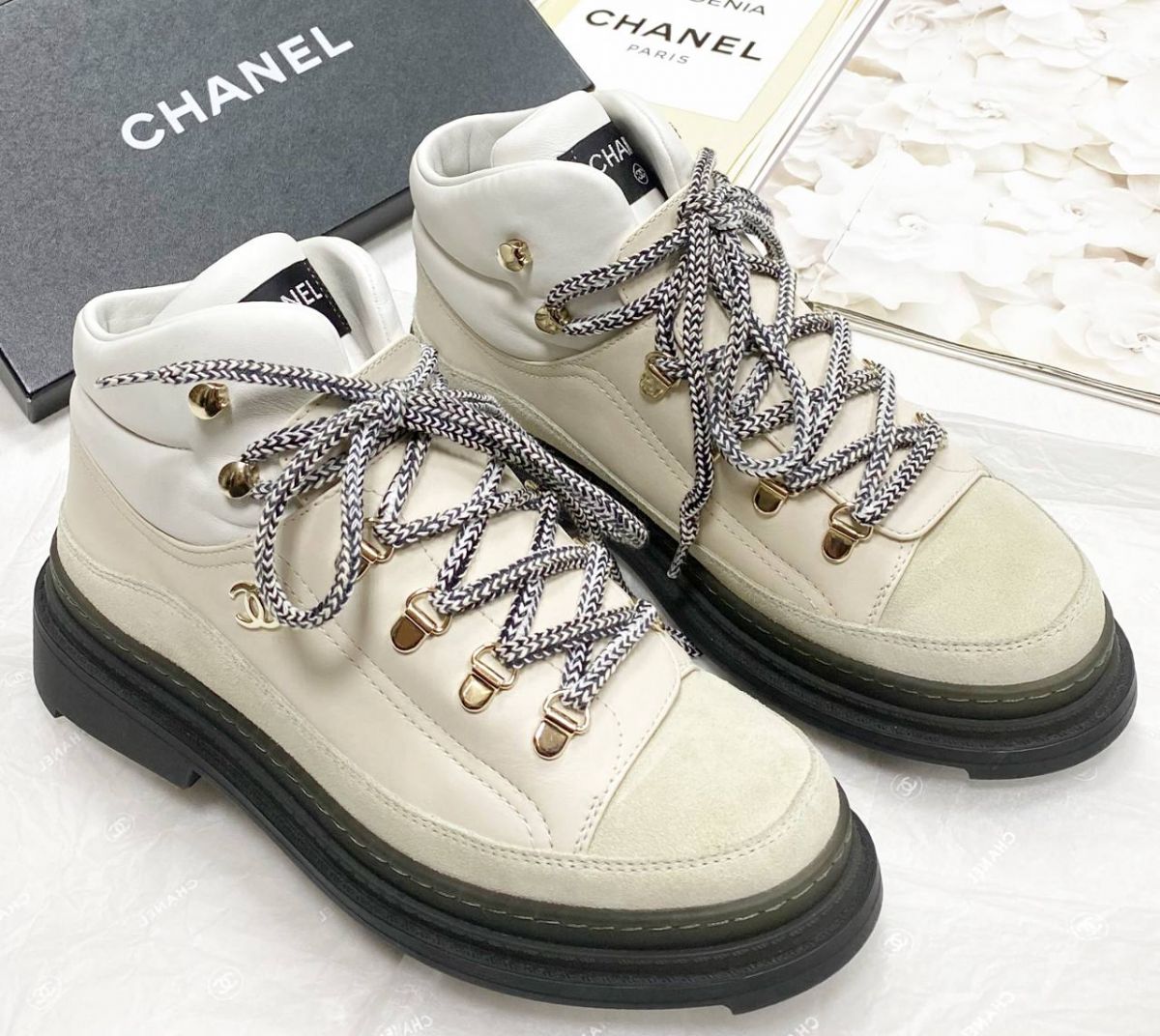 Ботинки Chanel размер 39 цена 125 240 руб