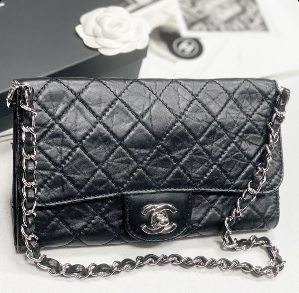 Сумочка Chanel размер 22/12 цена 138 463 руб 
