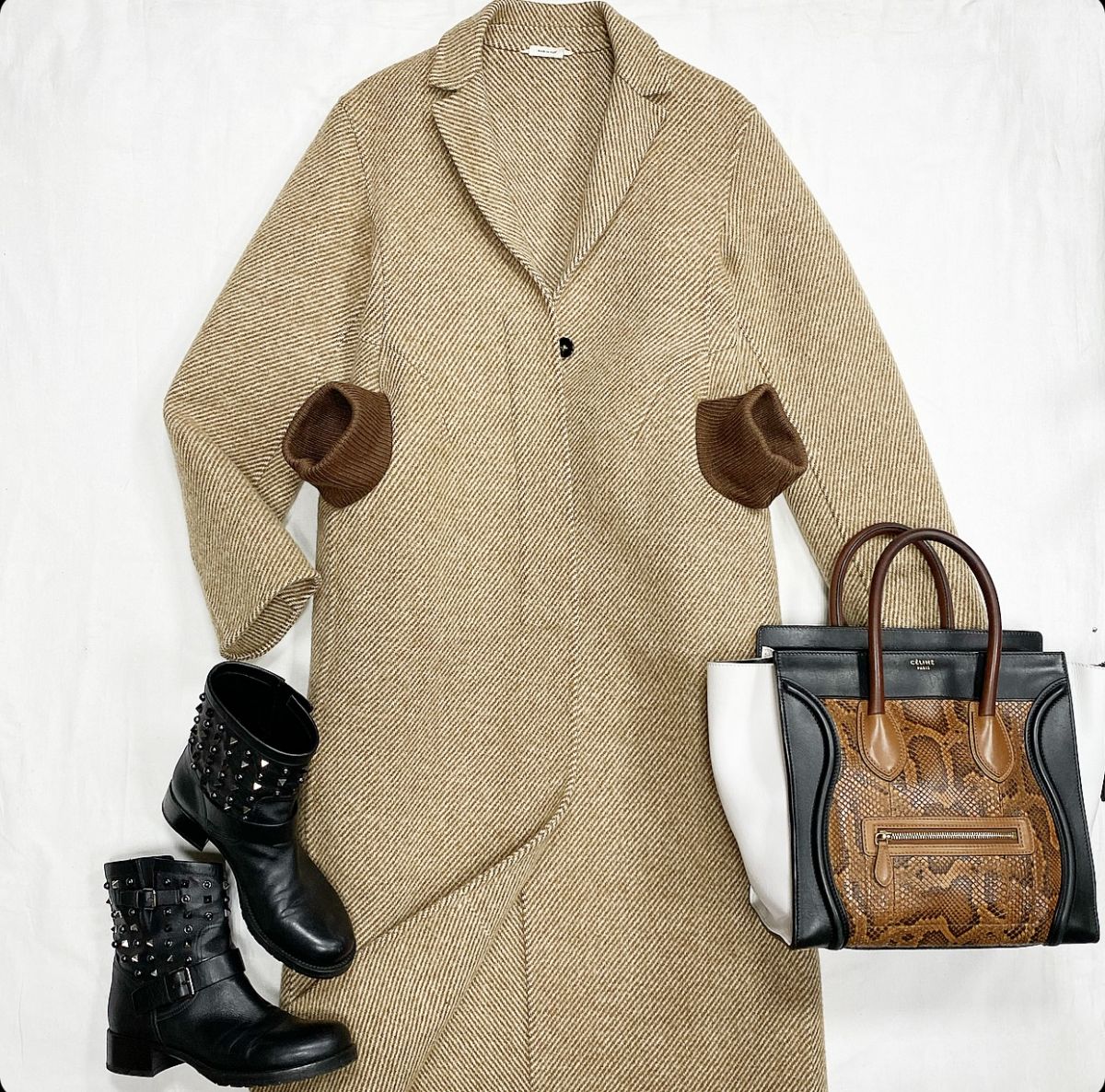 Пальто Jil Sander размер 34 цена 95 387 руб Ботинки Valentino размер 40.5 цена 18 463 руб Сумка Celine