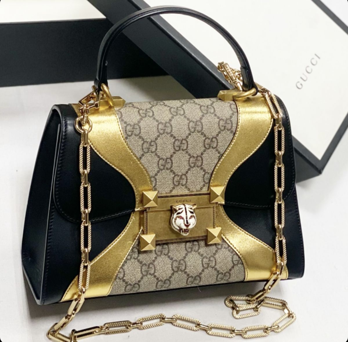 Сумка Gucci размер 25/17 цена 92 310 руб 