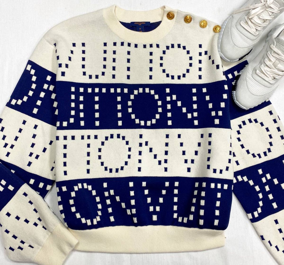 Кофта Louis Vuitton размер M цена 62 620 руб