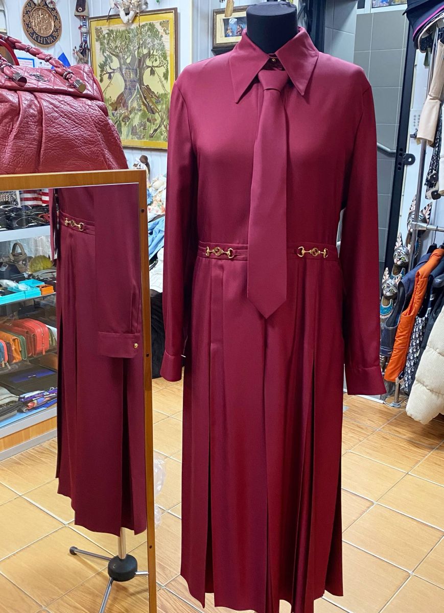 Платье + Галстук Gucci размер 48 цена 78 275 руб/ с биркой/