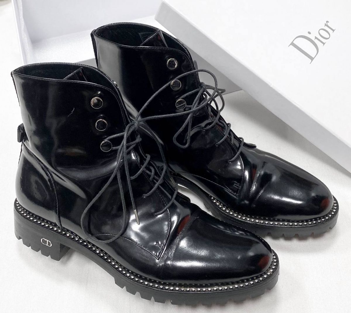Ботинки Christian Dior размер 38 цена 15 655 руб