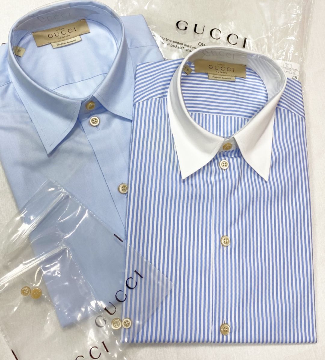 #mechtamen Рубашки Gucci размер 38/15 цена по 7 828 руб / новые / упаковка /