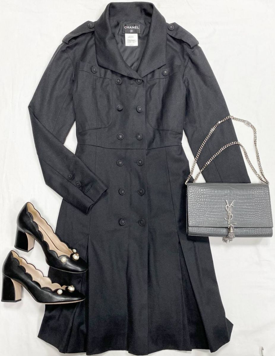 Платье Chanel размер 42 цена 54 793 руб Туфли Gucci размер 37.5 цена 23 483 рубСумка Saint Laurent