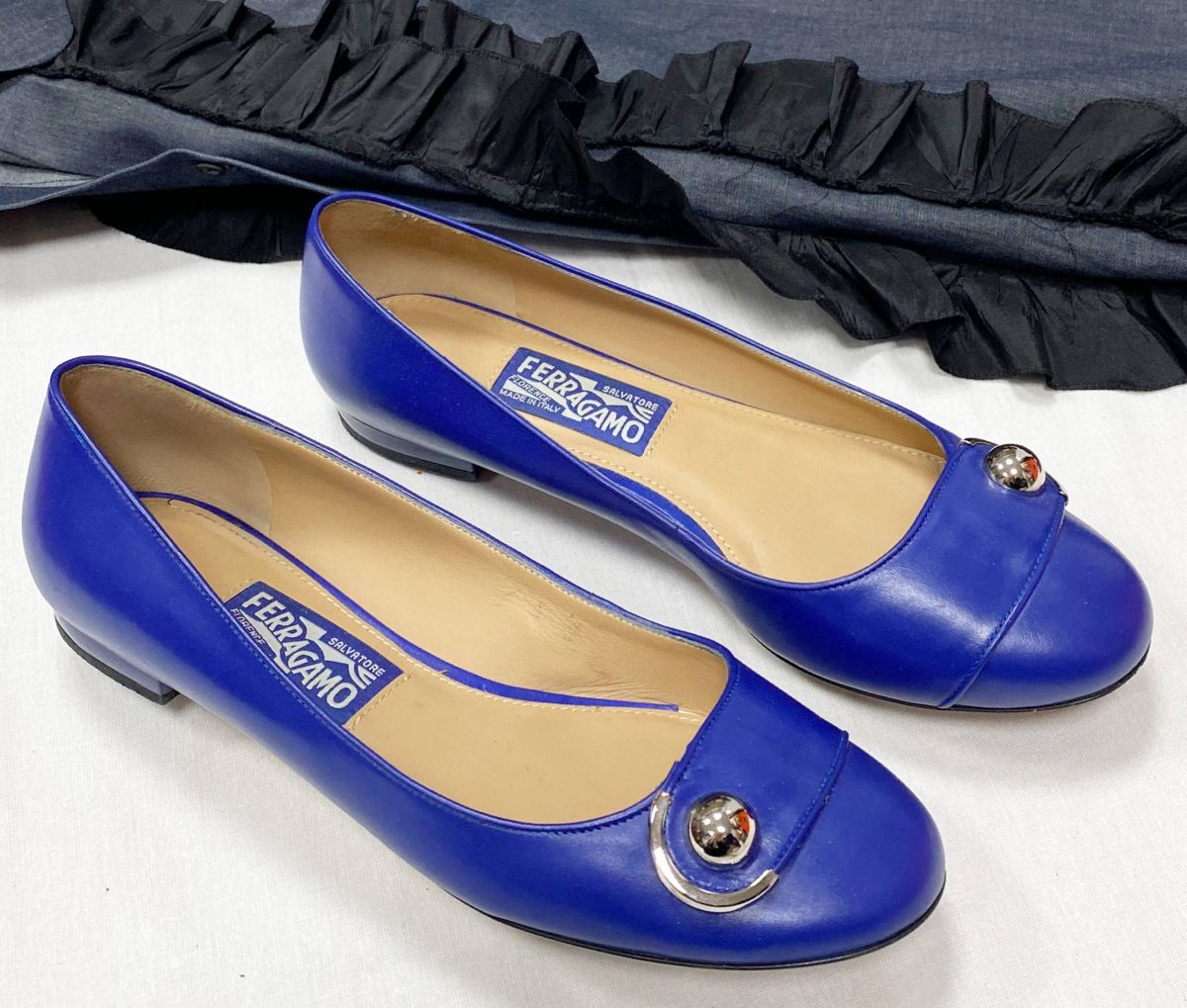 Балетки Salvatore Ferragamo размер 39 цена 10 959 руб
