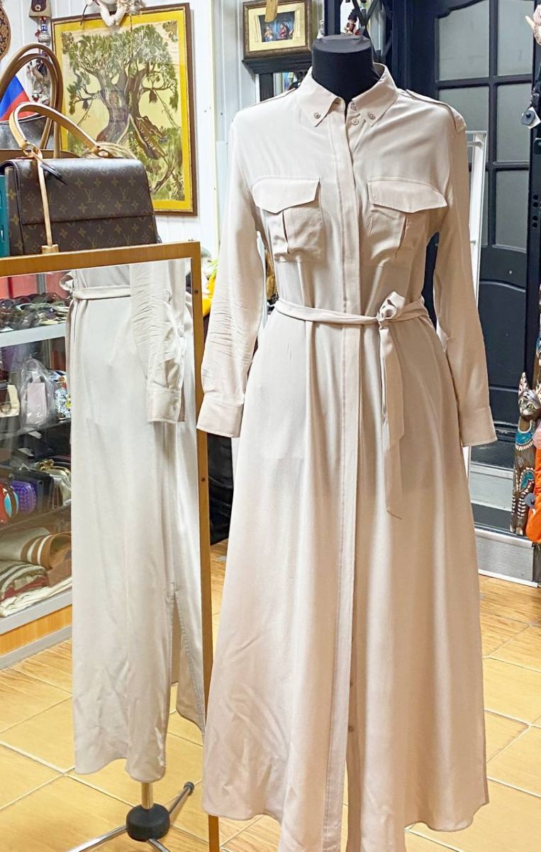 Платье / шелк / Equipment размер XS цена 15 655 руб