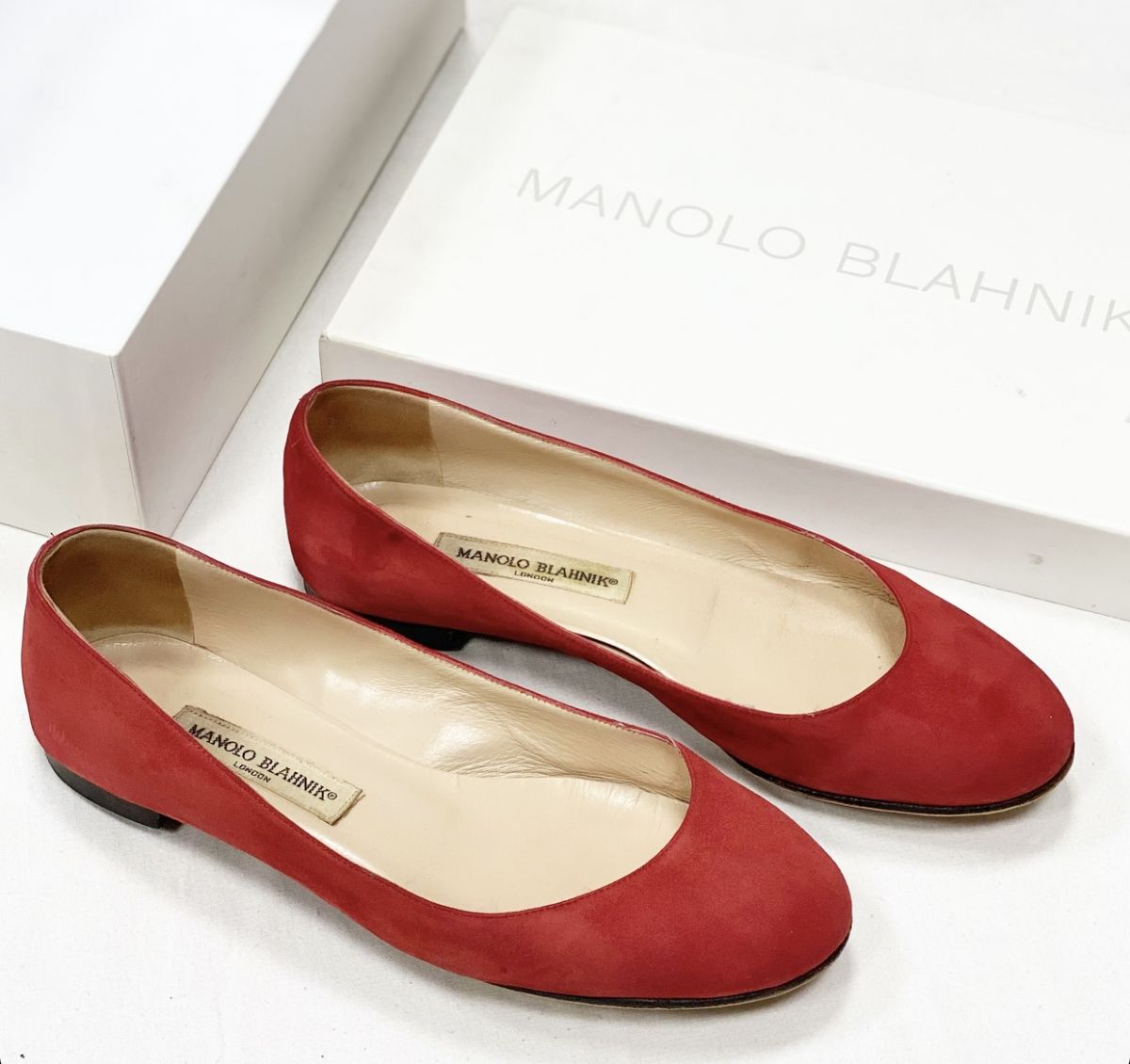 Балетки Manolo Blahnik размер 38 цена 7 693 руб 